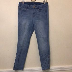 Whbm light wash jeans